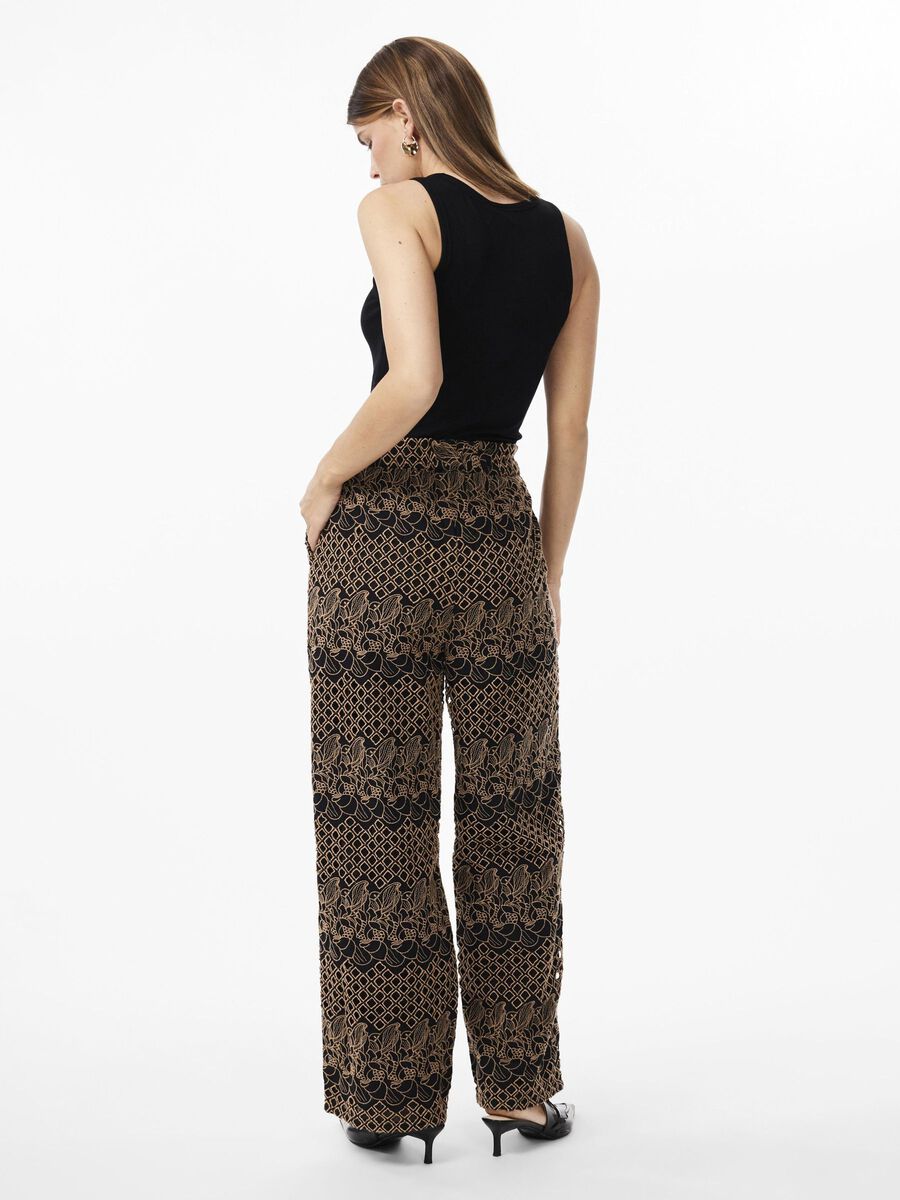 Y.A.S YASHAMALLY EMBROIDERY HIGH WAISTED TROUSERS, Black, highres - 26030476_Black_1143780_004.jpg