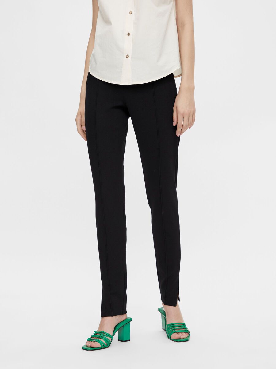 YASRICO LEGGINGS COUPE SLIM, Black, highres