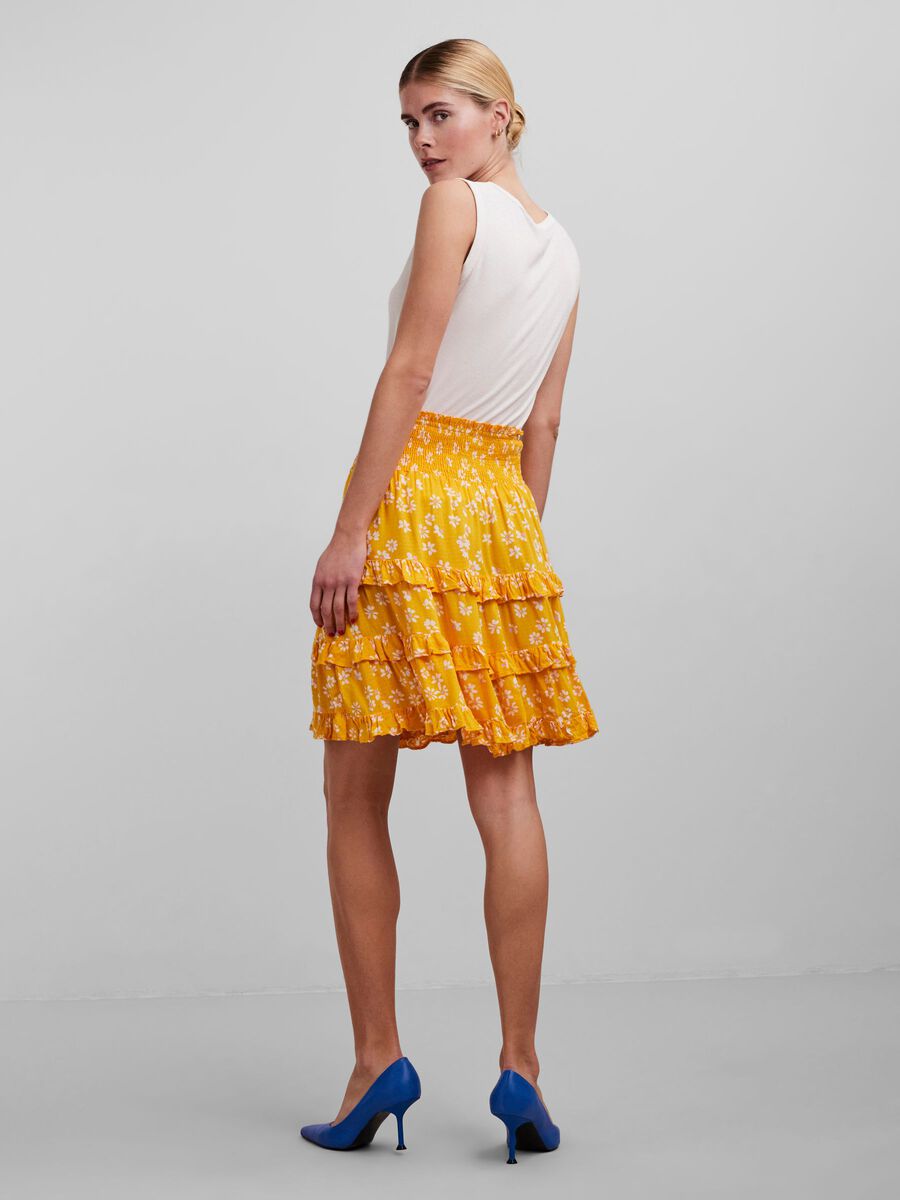 Y.A.S YASLIMO HIGH WAISTED SKIRT, Radiant Yellow, highres - 26026872_RadiantYellow_931865_004.jpg