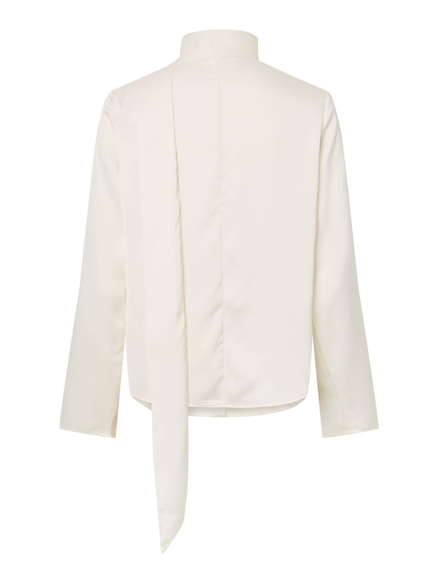 Carousel image - YASPELLA SCARF DETAIL BLOUSE, Pristine | 6