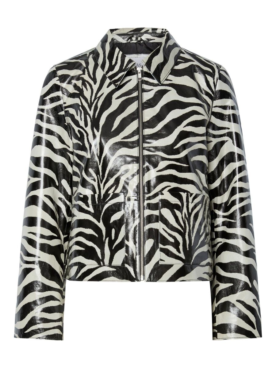 YAS YASZABEA VESTE EN CUIR, Black, highres - 26038690_Black_1217493_001.jpg