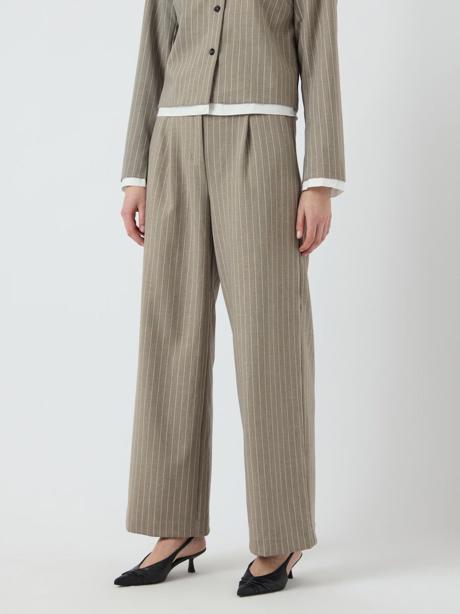 YAS YASPINLY TROUSERS, Medium Grey Melange, highres - 26038104_MediumGreyMelange_003.jpg