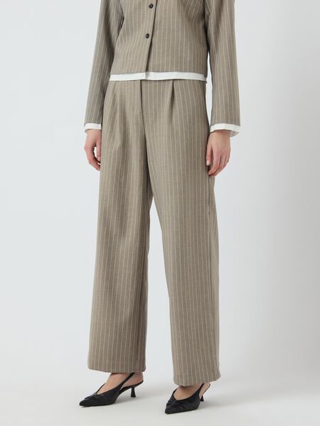 YAS YASPINLY TROUSERS, Medium Grey Melange, highres - 26038104_MediumGreyMelange_003.jpg