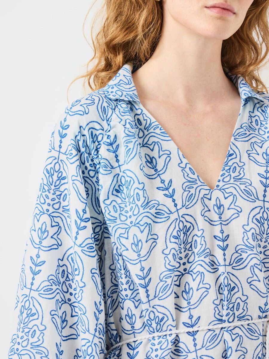 Carousel image - YASCINNI SHORT DRESS, Star White | 5