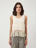 Product image thumbnail - YASBERA CROCHET TANK TOP, Birch | 1