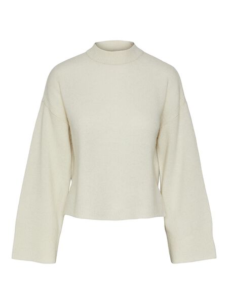 Y.A.S YASFRIDO KNITTED PULLOVER, Birch, highres - 26032073_Birch_001.jpg