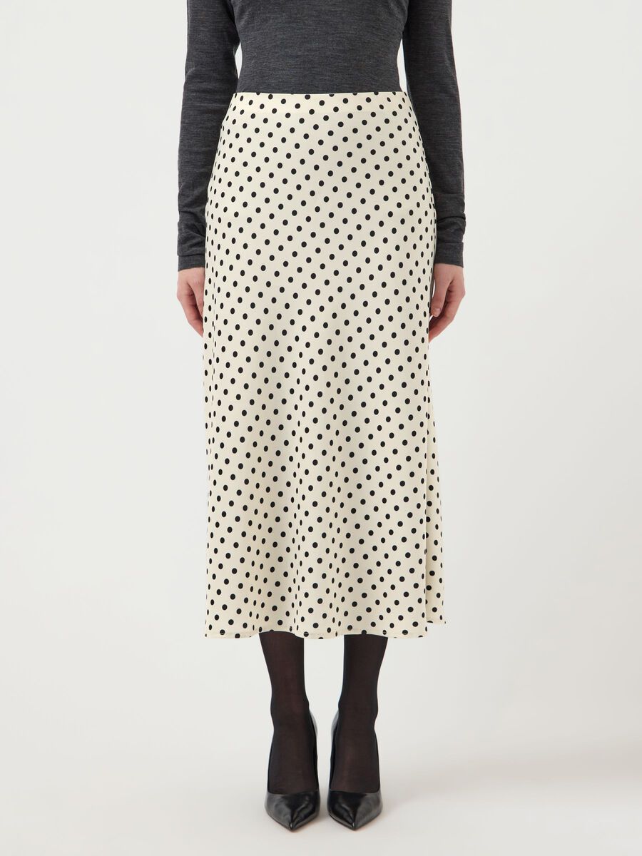 Product carousel image - YASPELLA MIDI SKIRT, Birch | 1