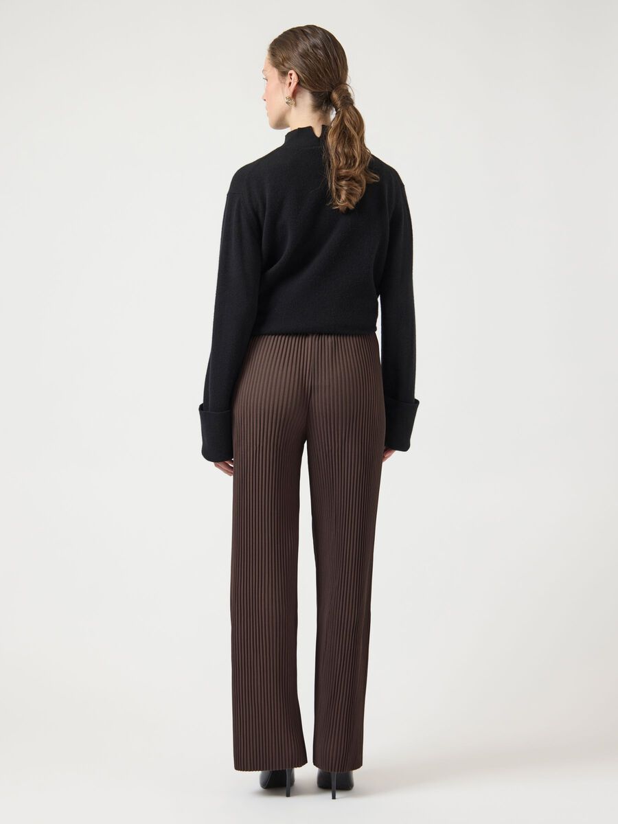 Product carousel image - YASALISA BYXOR, Chocolate Brown | 2