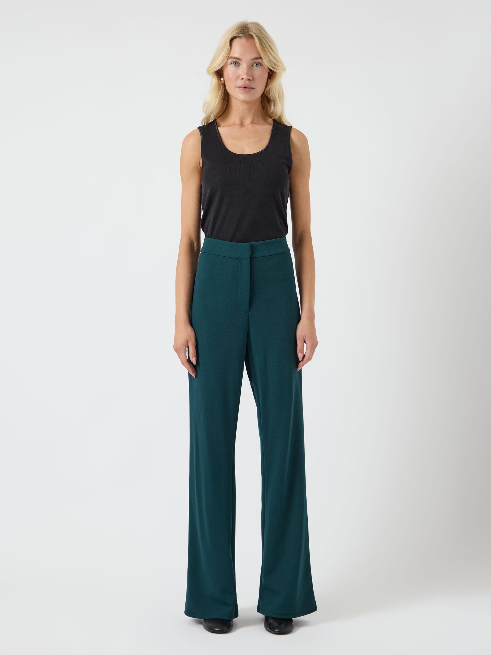 Carousel image - YASVICTORIA FLARED TROUSERS, Ponderosa Pine | 4