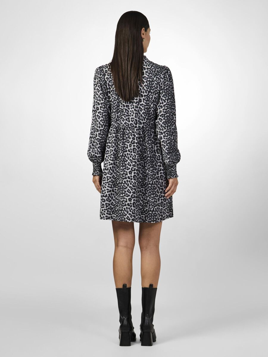 YAS YASLEONJA MINI DRESS, Black, highres - 26037155_Black_1175479_004.jpg