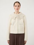 Product image thumbnail - YASCARRIE WOOL BLEND JACKET, Birch | 1