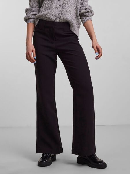 Y.A.S YASNUTEO FLARED TROUSERS, Black, highres - 26028050_Black_003.jpg