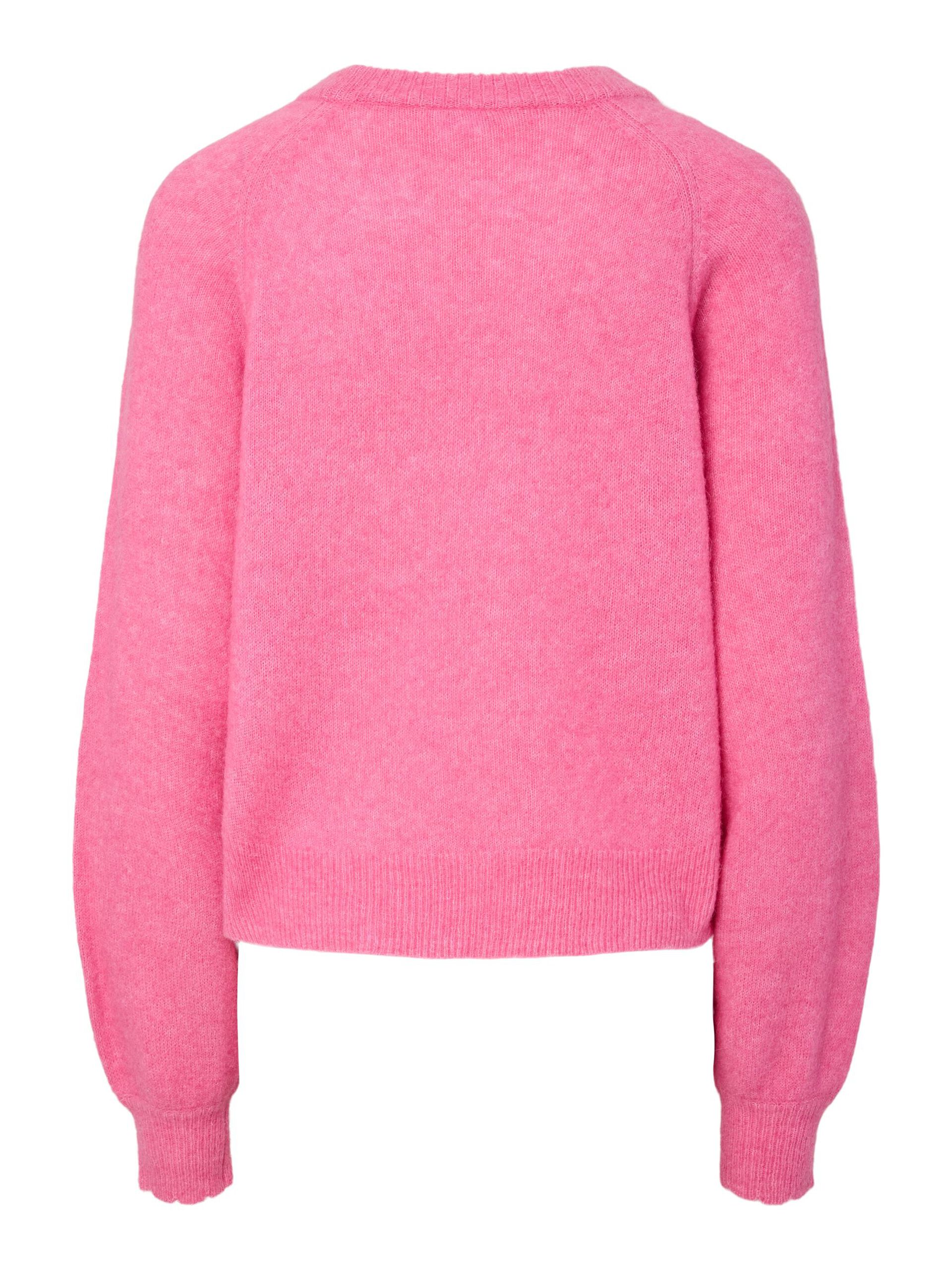 Carousel image - YASJOHI WOLL STRICKPULLOVER, Begonia Pink | 6