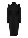 Y.A.S YASJELLO KNITTED DRESS, Black, highres - 26028059_Black_001.jpg