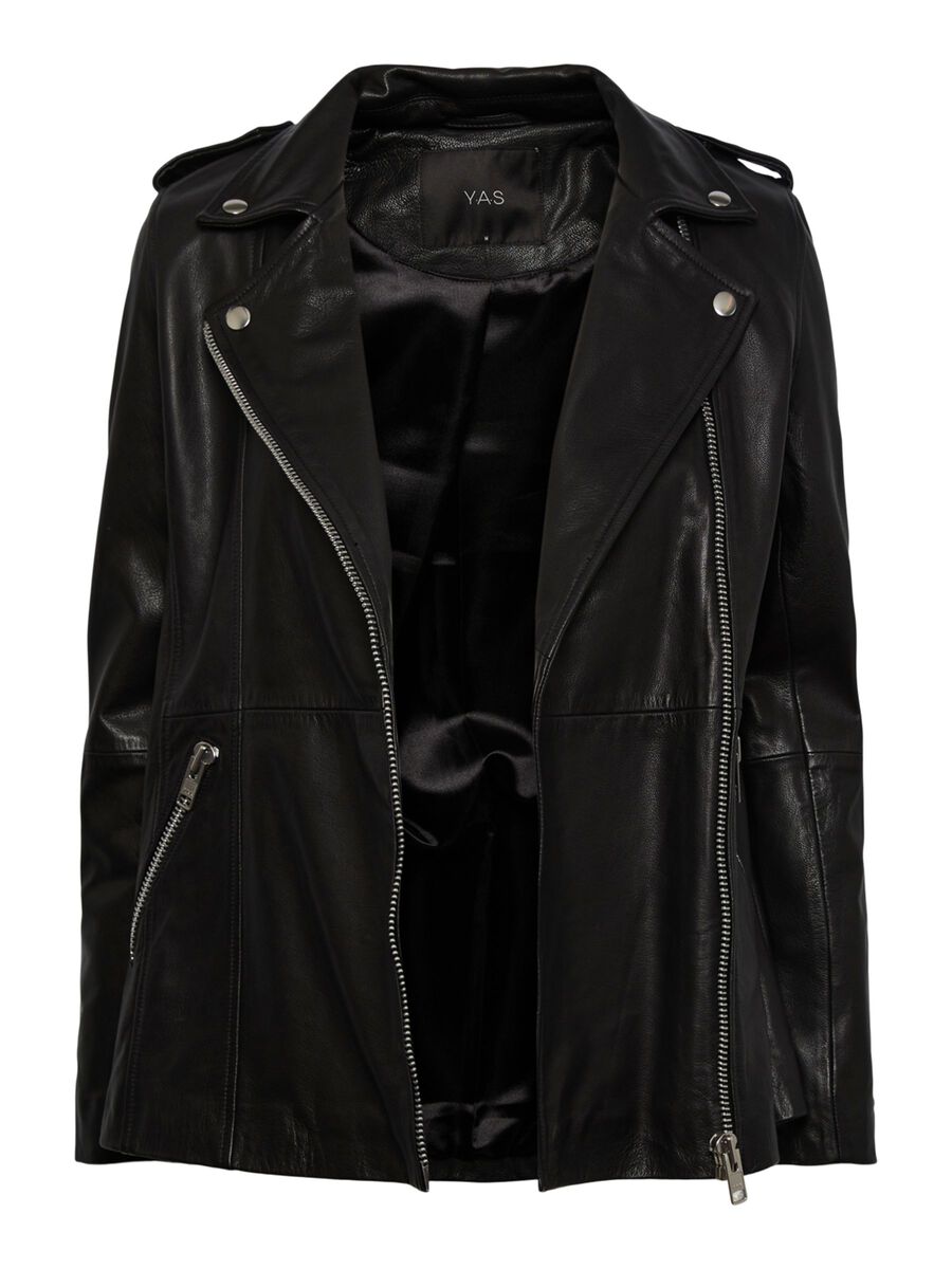 Carousel image 5 YASLIALO LEATHER JACKET, Black
