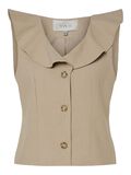 YAS YASLIGGA TAILORED WAISTCOAT, Humus, highres - 26037065_Humus_001.jpg
