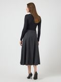 Product image thumbnail - MIDIKJOL, Dark Grey Melange | 2