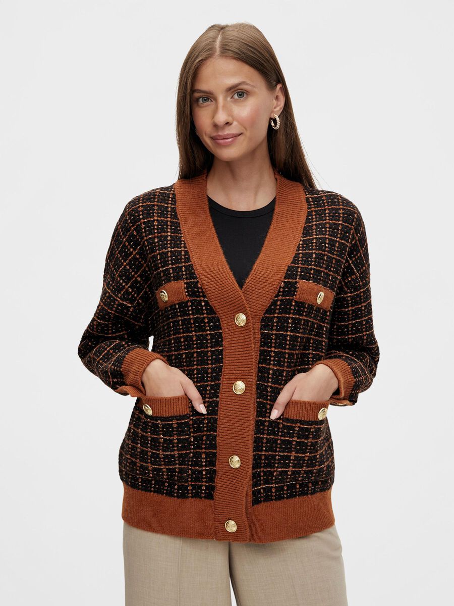 Y.A.S YASLIVIA KNITTED CARDIGAN, Caramel Café, highres - 26019917_CaramelCaf_003.jpg
