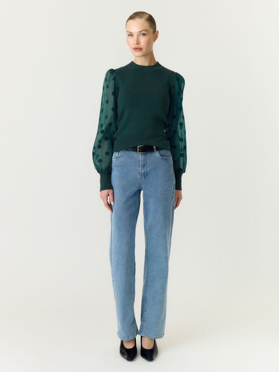 Carousel image 5 YASDOTME BALLOON SLEEVE BLOUSE, Ponderosa Pine
