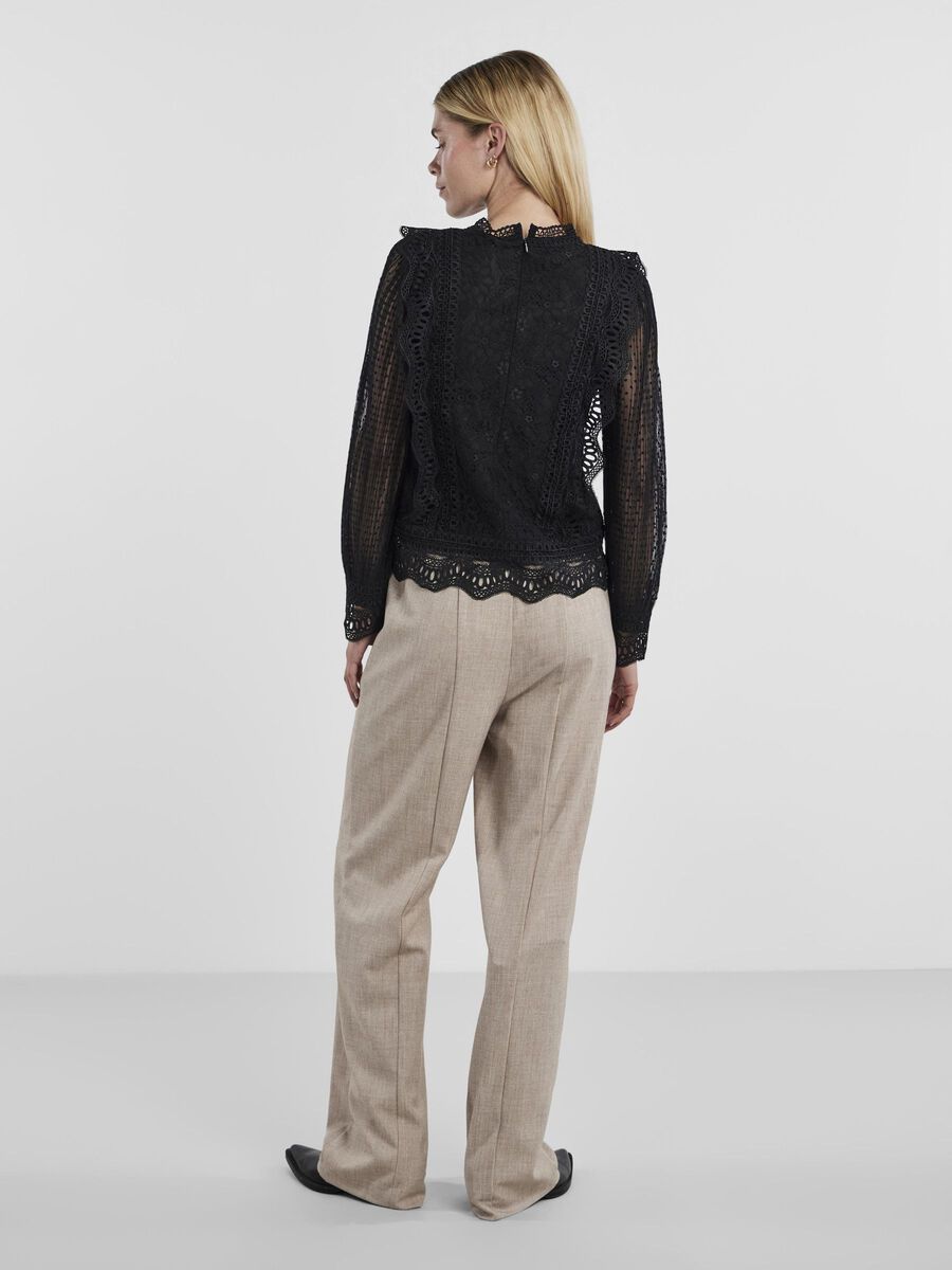 Y.A.S YASSOPHIRA LONG SLEEVED TOP, Black, highres - 26021990_Black_004.jpg
