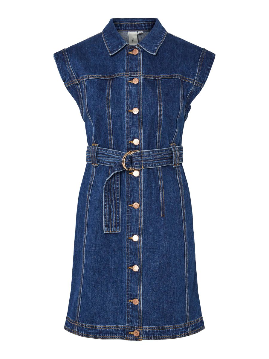 YAS YASNEMA VESTITO CORTO, Medium Blue Denim, highres - 26037423_MediumBlueDenim_001.jpg
