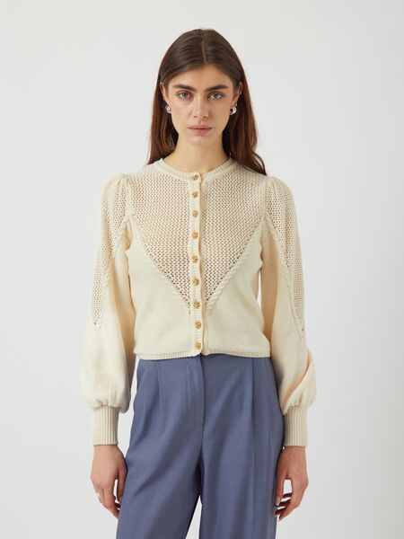YAS YASMIGAZ KNIT CARDIGAN, Birch, highres - 26036428_Birch_003.jpg
