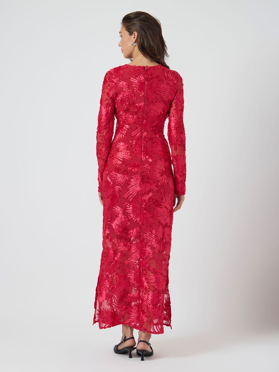 Carousel image - YASFLOREE MIDI DRESS, Persian Red | 2