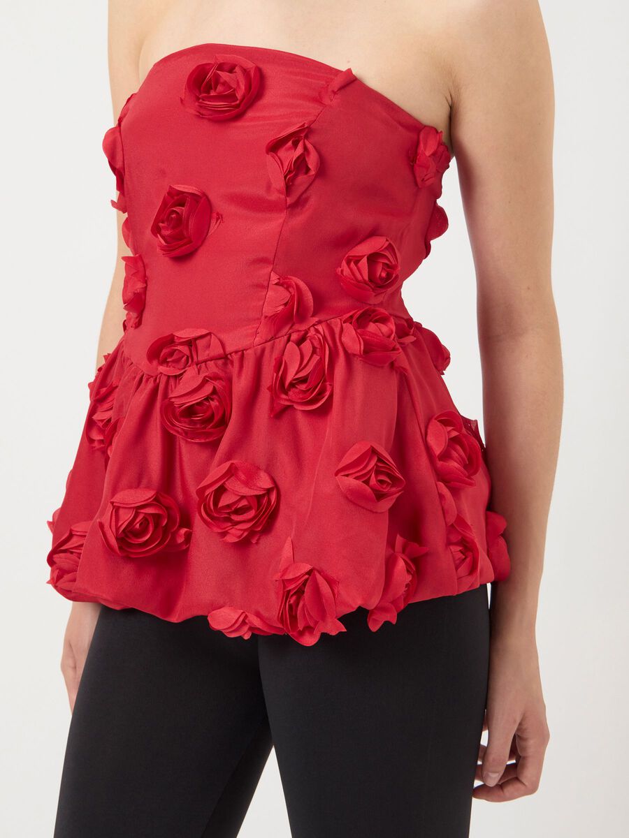 Carousel image - YASSTILA BUSTIER TUBETOPP, Jester Red | 3