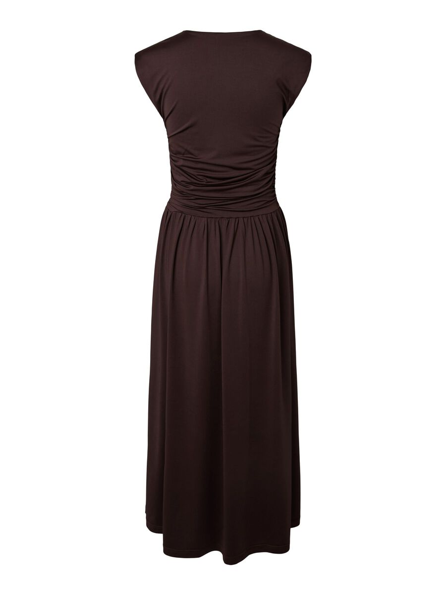 Carousel image 6 YASWINJA VESTITO MIDI, Coffee Bean