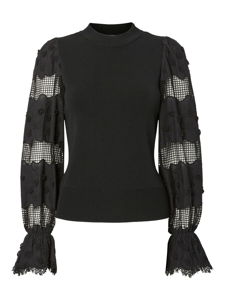 Carousel image 6 YASMIKKE - ML - MAILLE PULLOVER, Black