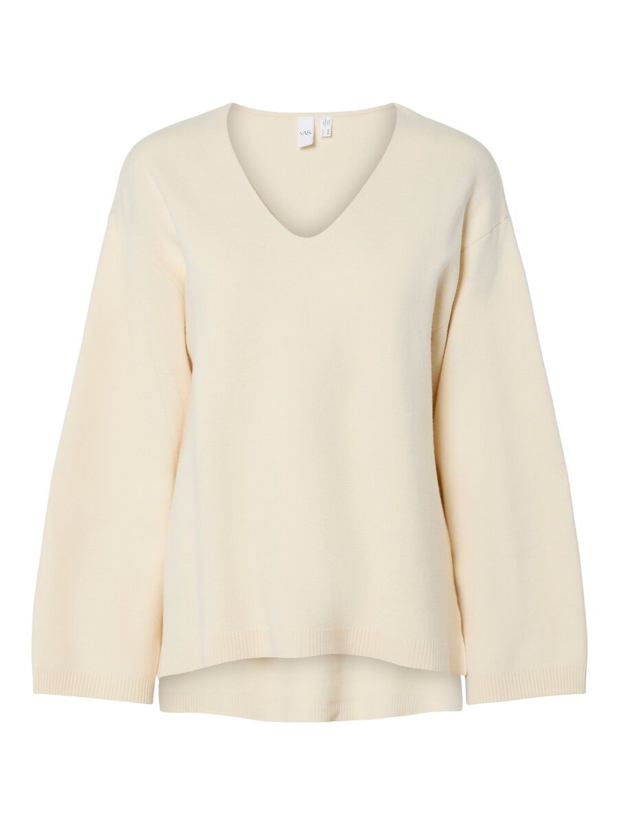 Product carousel image - YASELMA KNITTED PULLOVER, Birch | 2