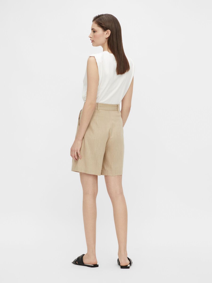 Carousel image - YASHIMINA SHORTS, Humus | 2