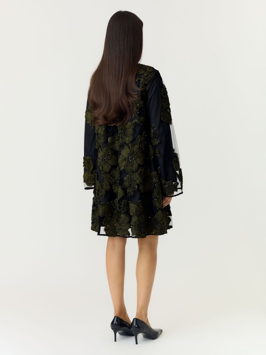 Carousel image 2 YASFLOUING LS  MINI DRESS, Black