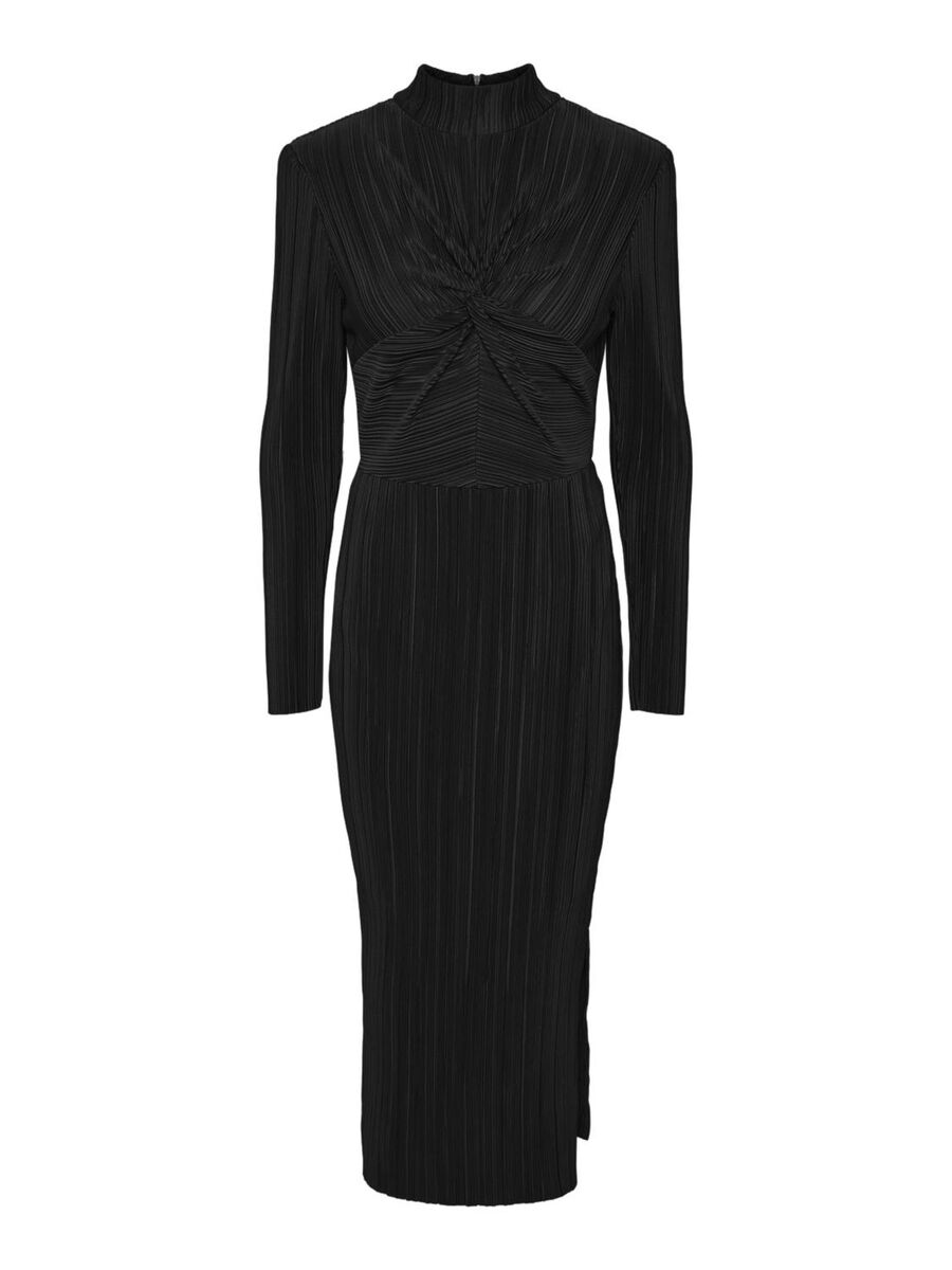 YAS YASOLINDA MIDI DRESS, Black, highres - 26032405_Black_001.jpg
