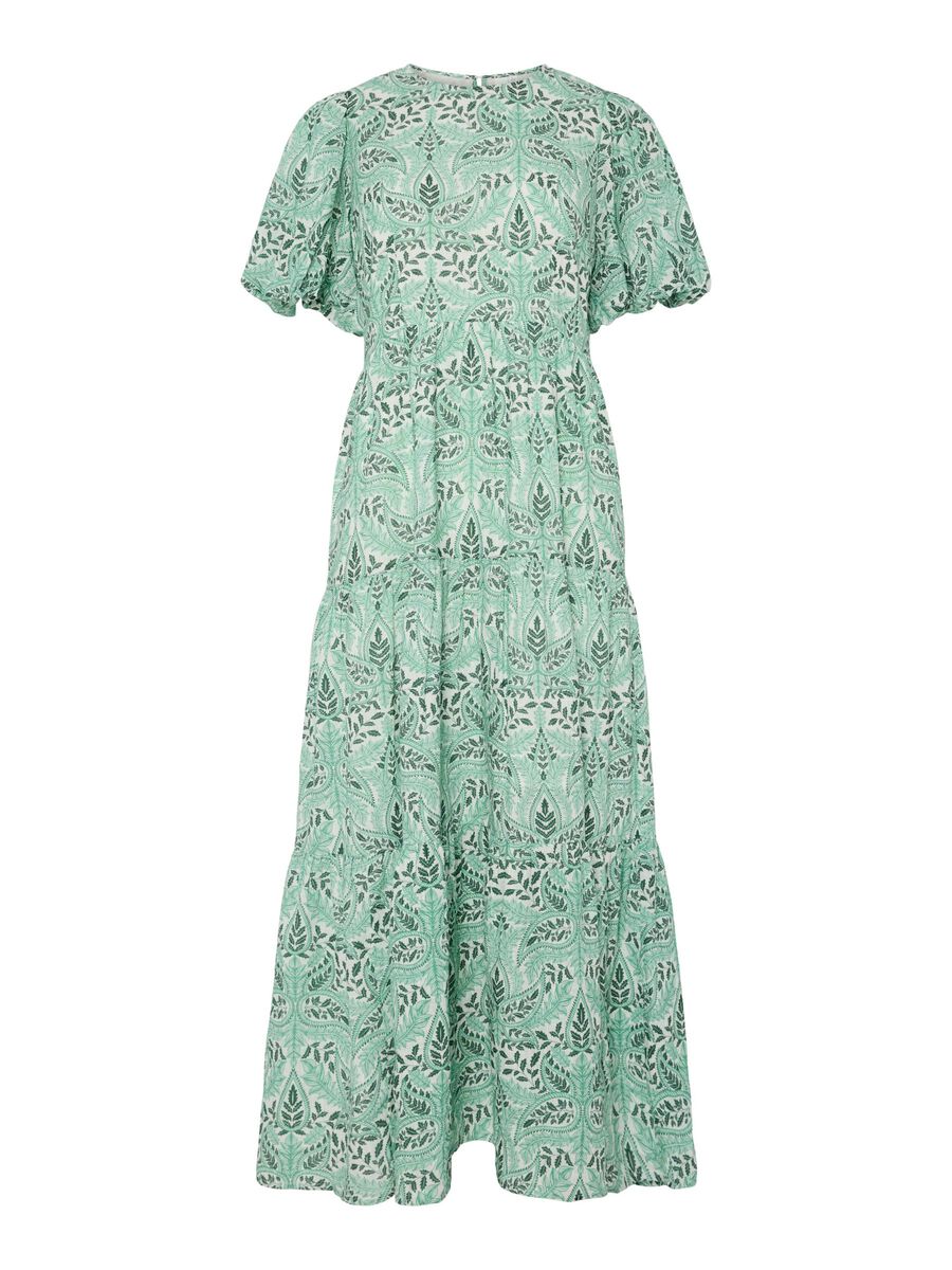 YAS YASBOTANICO LONG DRESS, Star White, highres - 26038372_StarWhite_1208840_001.jpg