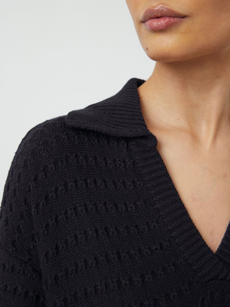 Carousel image - YASCIBYL MIDI DRESS, Black | 3