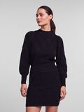 Product image thumbnail - YASYVA KNITTED PULLOVER, Black | 1