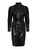 YAS YASMEGAN LEREN JURK, Black, highres - 26028224_Black_001.jpg