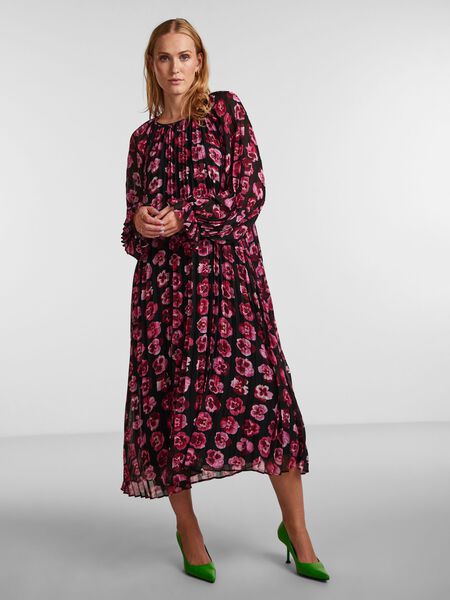 Y.A.S YASMONIKA MIDI DRESS, Black, highres - 26029943_Black_1020874_003.jpg