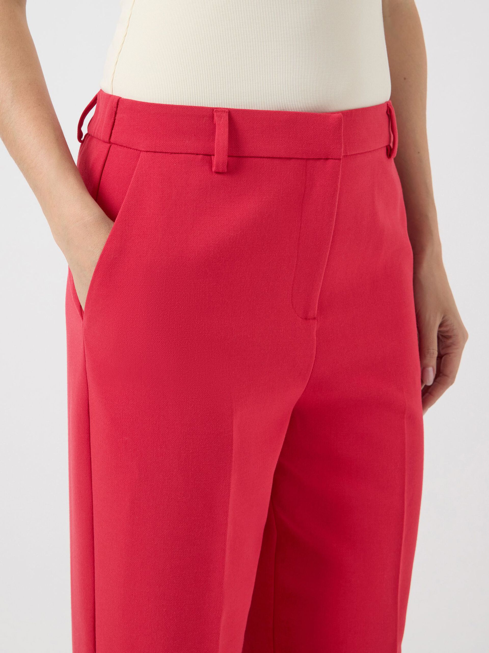 Carousel image - YASLIKKA WIDE LEG BROEK, Jester Red | 3