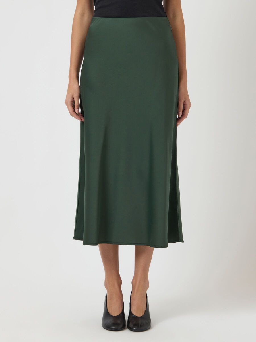 Product carousel image - YASPELLA MIDI SKIRT, Sycamore | 1