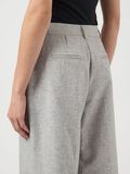 Product image thumbnail - YASRIU TROUSERS, Light Grey Melange | 3