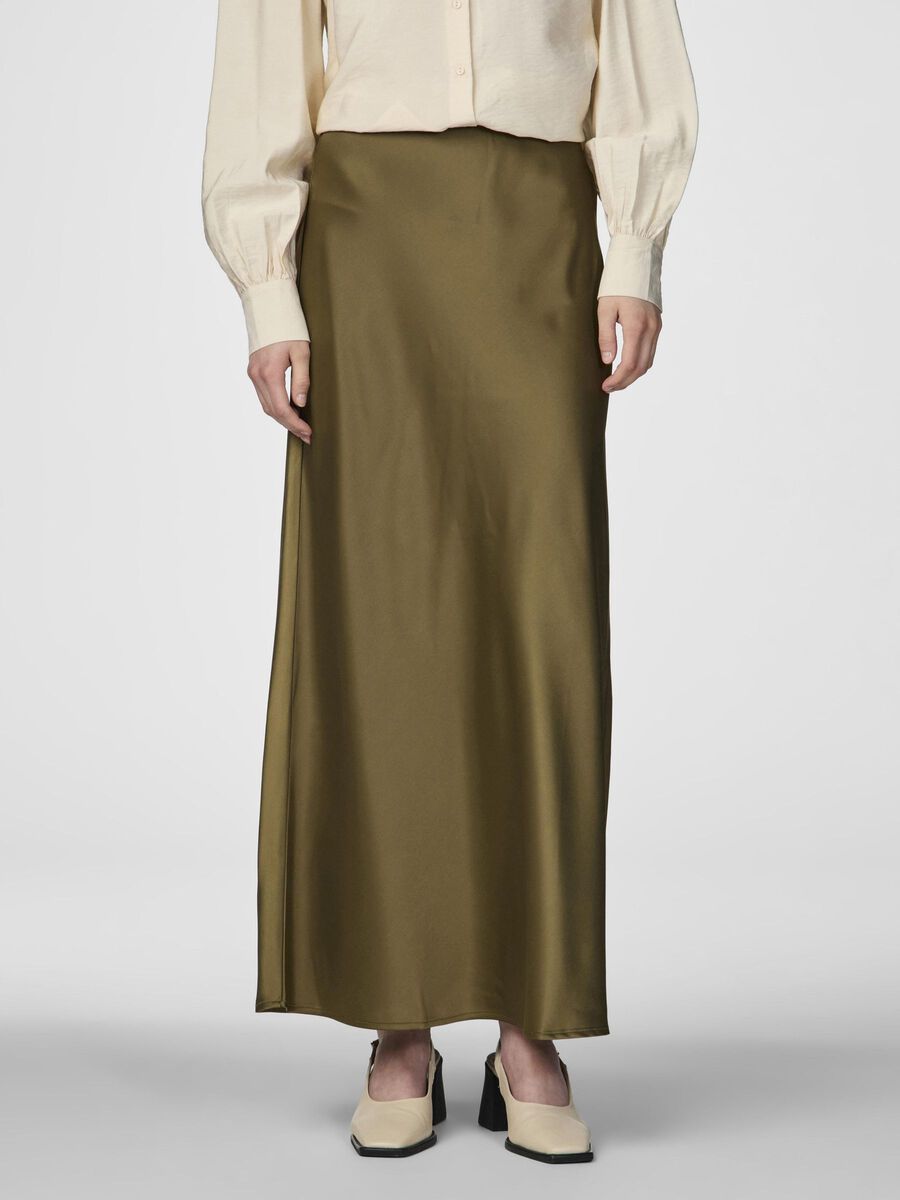 YAS YASPELLA MAXI SKIRT, Capers, highres - 26034567_Capers_003.jpg