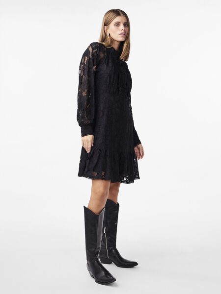 Y.A.S YASSTILLA MINI DRESS, Black, highres - 26032722_Black_005.jpg