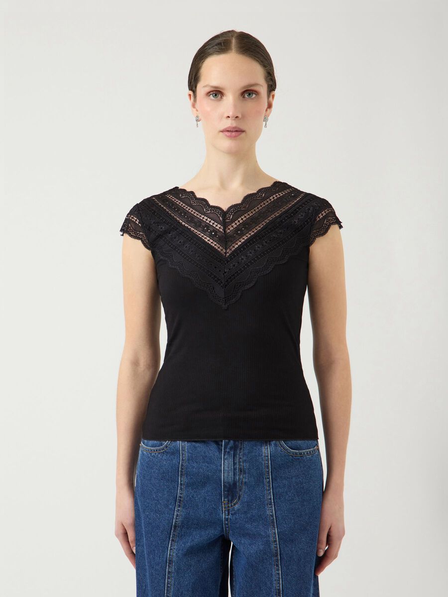 Product carousel image - YASELLINA TOP, Black | 1