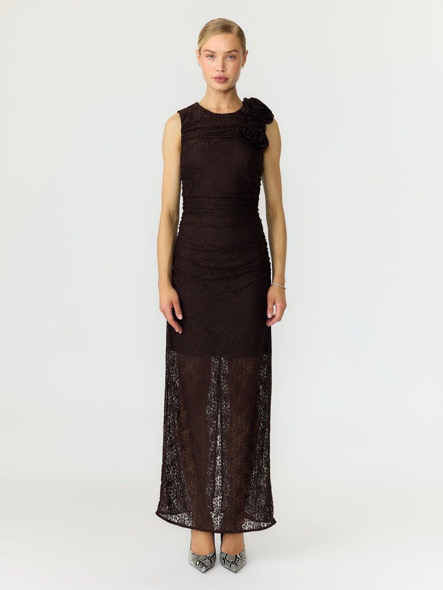 Product tile image YASDONA SL  MIDI DRESS, Coffee Bean 26042831_CoffeeBean