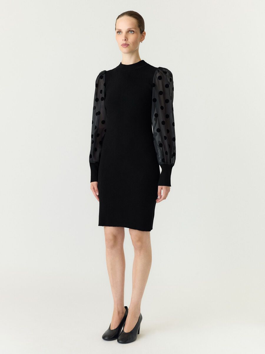 Carousel image 4 YASDOTME KNITTED DRESS, Black