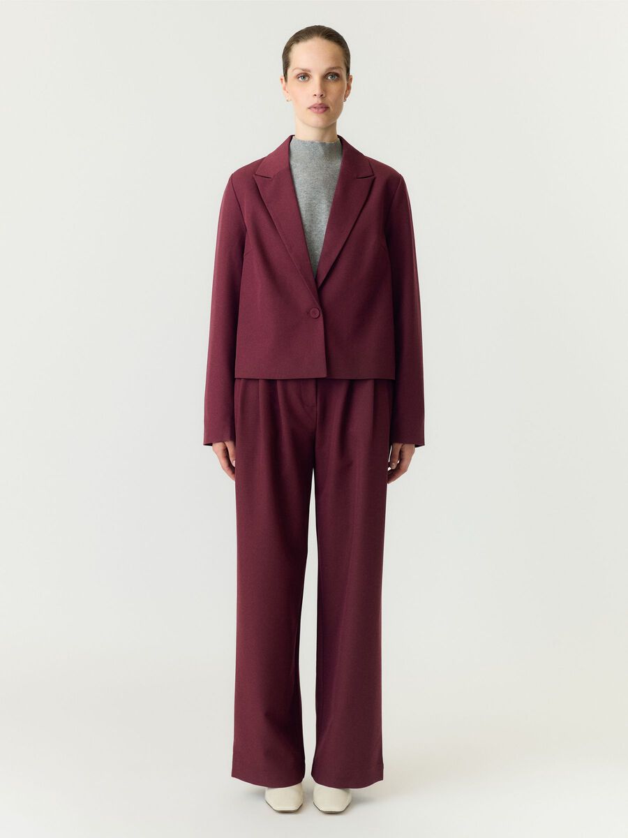 Carousel image 4 YASDAKOTA CROPPED BLAZER, Port Royale