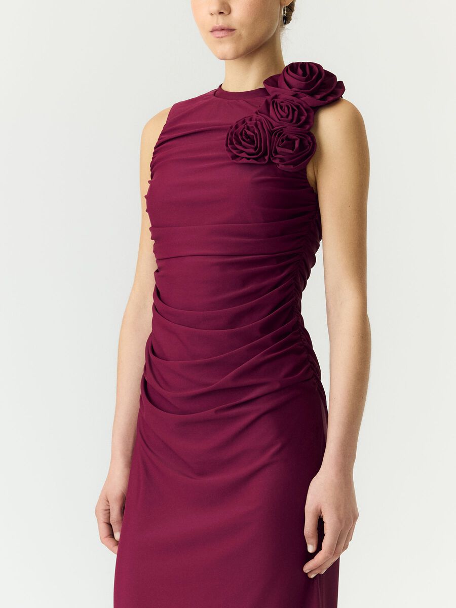 Carousel image - YASDONA MAXI DRESS, Rhododendron | 3