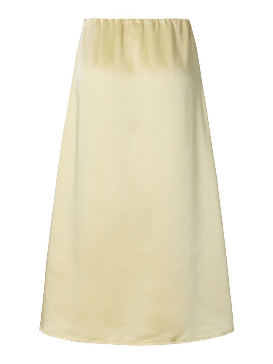 Carousel image - YASORCHIDA SATIN MIDI SKIRT, Anise Flower | 6